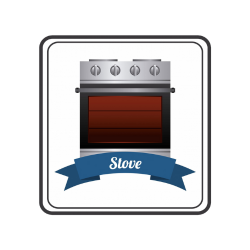Stove (Gas or electric) (Requires 2 Additional Movers)